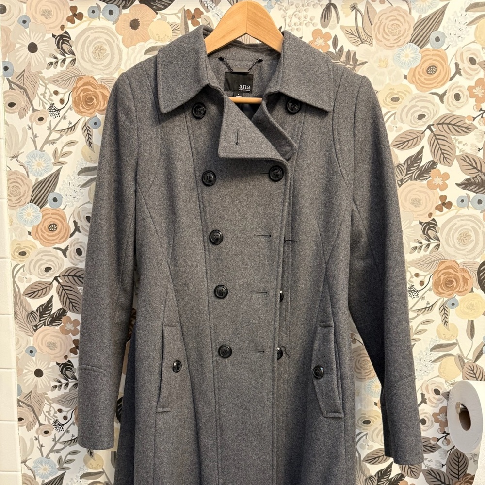 A New Approach (A.N.A.) Gray Peacoat